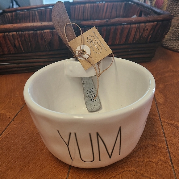 Mud Pie Other - Mud Pie YUM Bistro Dip Bowl